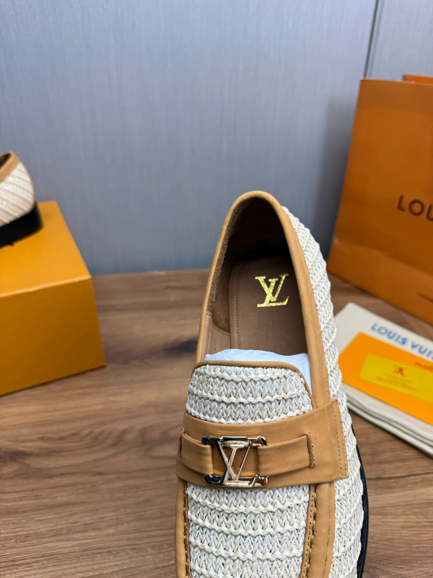 Factory 680💰 LV. Men's business casual leather shoes, all made of imported original brand leather, just to create a more comfortable wearing experience, original non-slip and wear-resistant outsole ✔️16-45 (38.45 non-returnable)